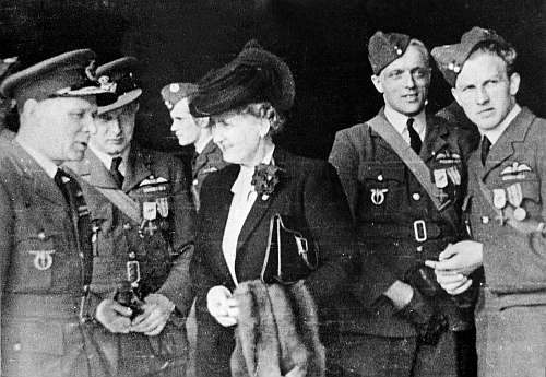 Hana Benešová u R.A.F.